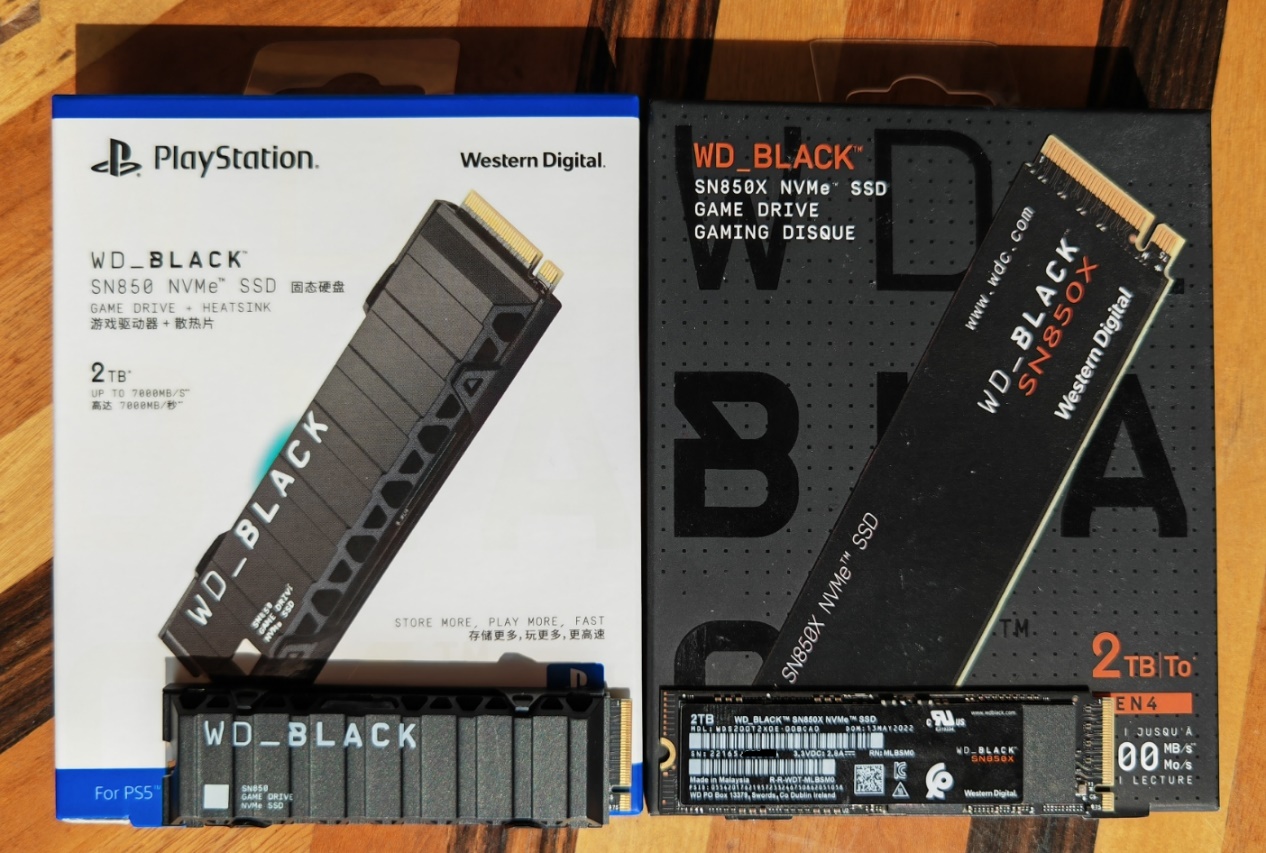 WD_BLACK NVMe SSD系列新品们：黑白分野
